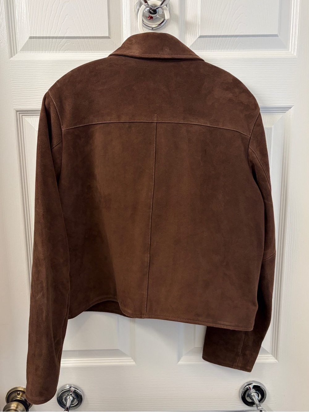 Lucky Brand Suede Jacket - Chocolate Brown | Sz Med - Picture 5 of 7